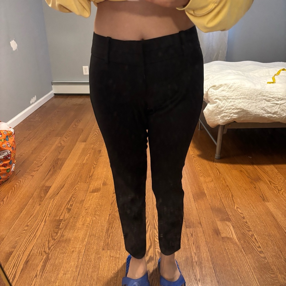 Calvin Klein Black Modern Ankle Pant